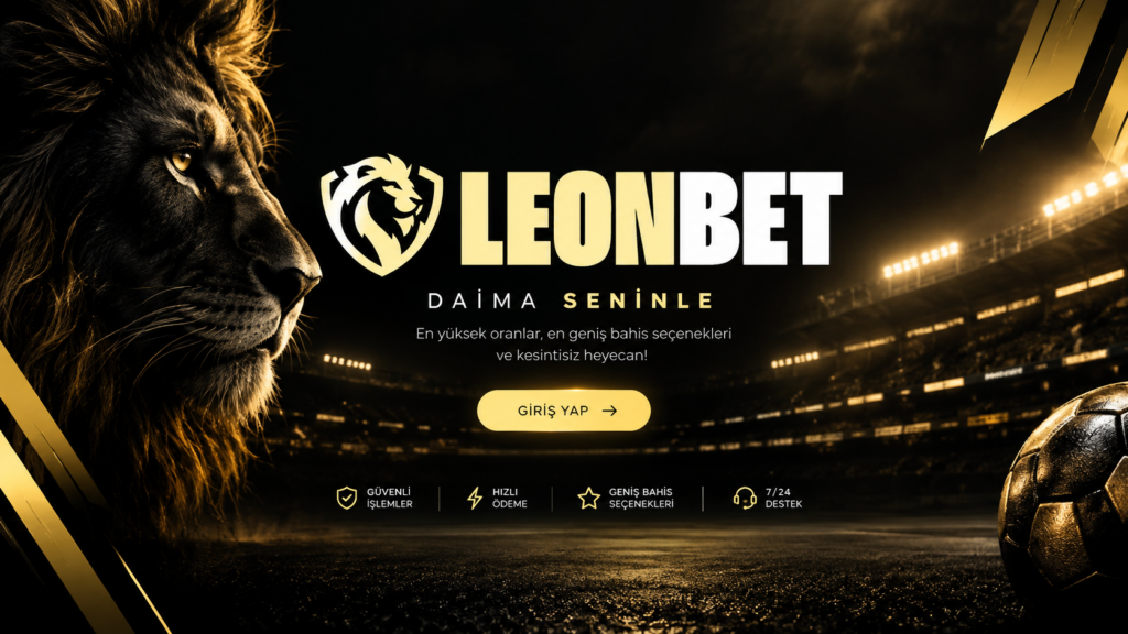 Leonbet Online Casino ve Bahis Sitesi 1 Leonbet Giriş