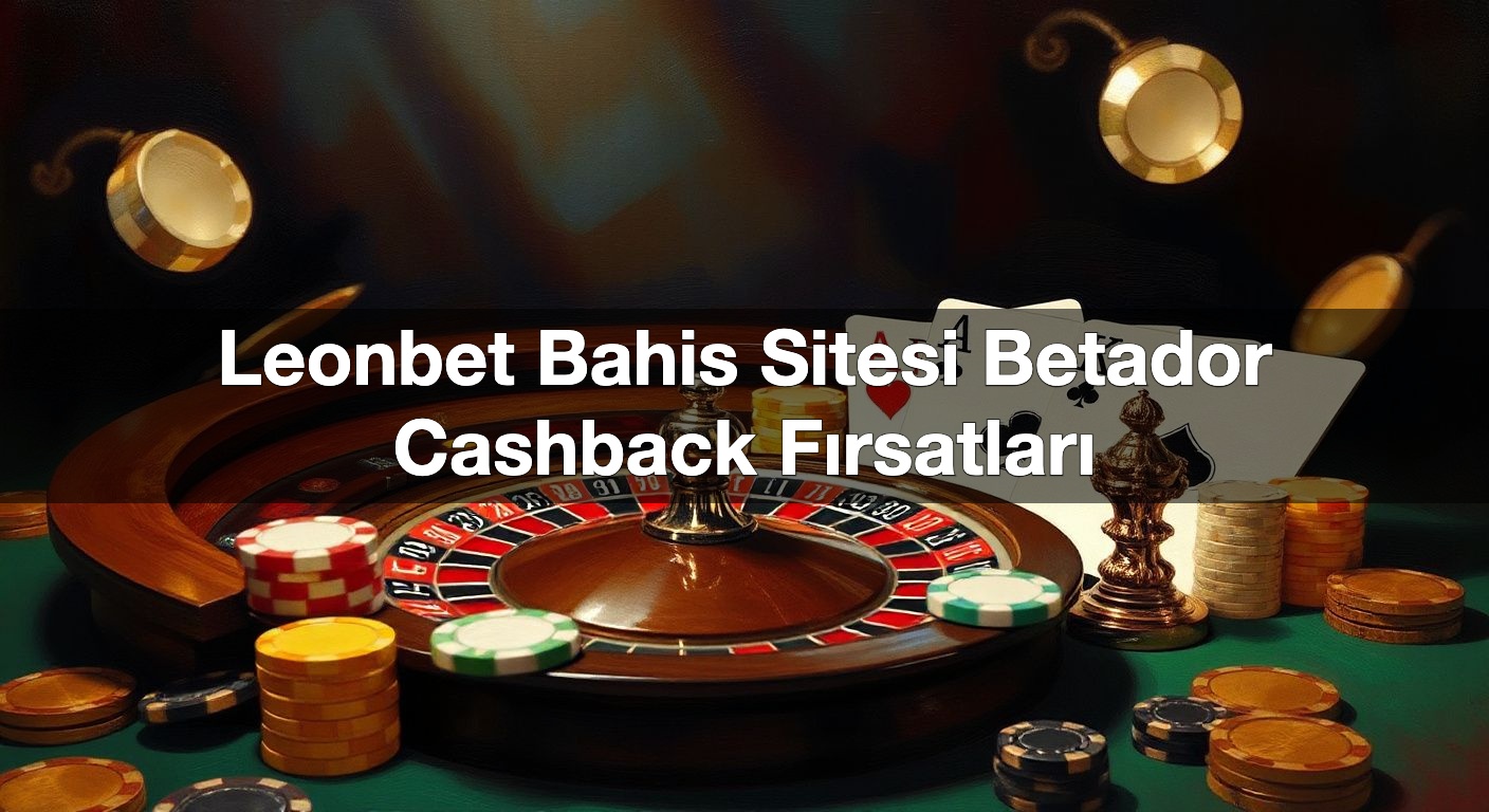 leonbet bahis sitesi betador cashback f rsatlar 1791800357184
